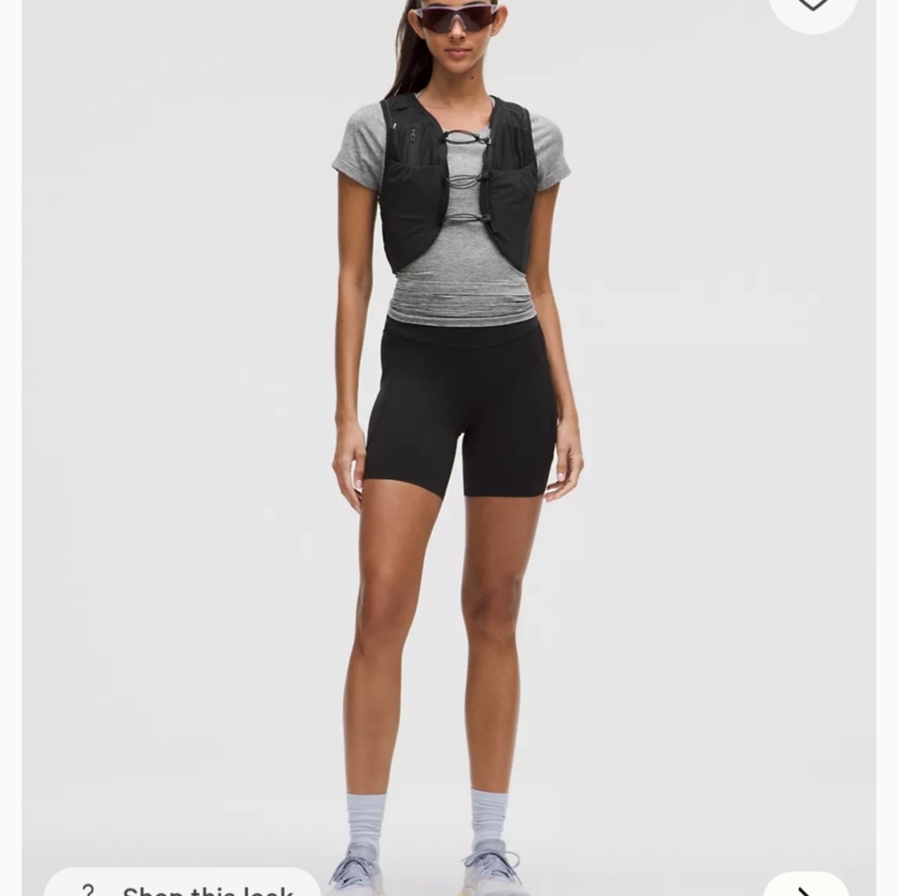 NWT Lululemon Fast And Free 6" Shorts 4 Black